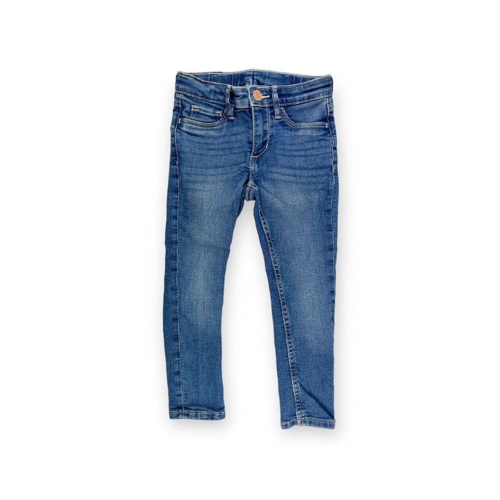 H&M Skinny Fit Medium Wash Jeans {3/4}